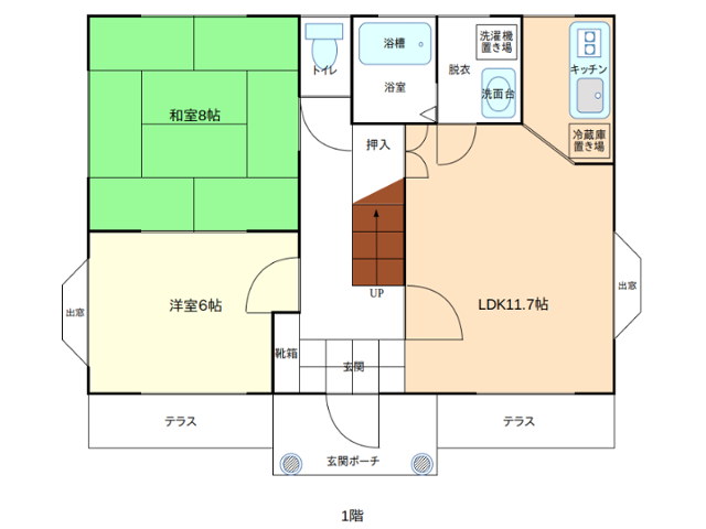 間取り図1階